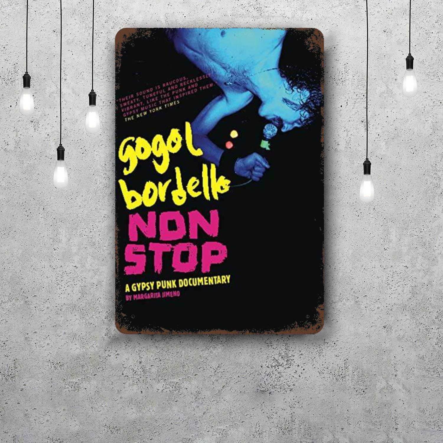 Gogol Bordello Metal Signs wall decor Vintage Tin Signs Captain Metal Poster Decor for Bar Pub Club Wall Decoration 20x30cm(7.8x11.8inch)
Gogol Bordello Metal Signs wall decor Vintage Tin Signs Captain Metal Poster Decor for Bar Pub Club Wall Decoration 20x30cm(7.8x11.8inch)
