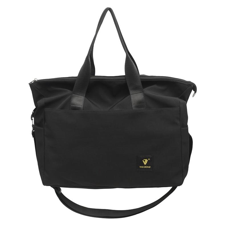 Travel Bag Women s Large-capacity Tote Bag Trendy and Light Portable Duffel Bag Short Business Trip Travel Storage Shoulder Bag чорний
Travel Bag Women s Large-capacity Tote Bag Trendy and Light Portable Duffel Bag Short Business Trip Travel Storage Shoulder Bag чорний