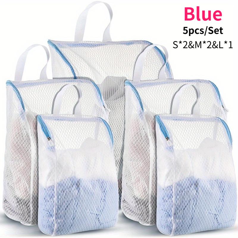 5pcs Honeycomb Mesh Laundry Bags with Handle for Socks Washing Machine Zippered Mesh Sock Bag Lingerie Bag for Bra Items Travel
5pcs Honeycomb Mesh Laundry Bags with Handle for Socks Washing Machine Zippered Mesh Sock Bag Lingerie Bag for Bra Items Travel