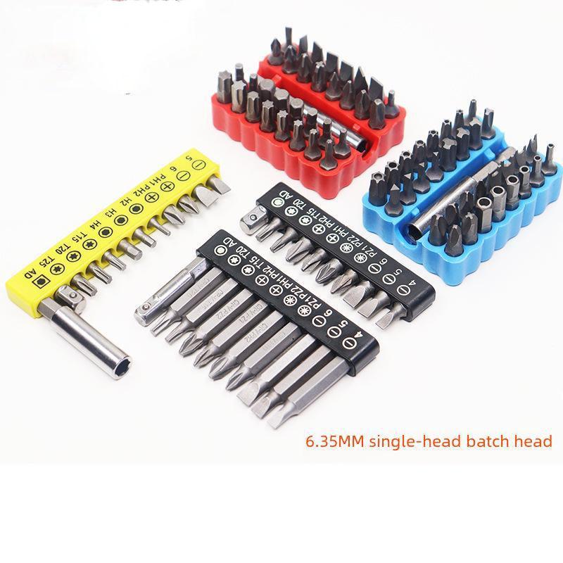 10-компонентна 1/4 інтерфейсна викрутка та набір електричних дрилів 10 batches
10-компонентна 1/4 інтерфейсна викрутка та набір електричних дрилів 10 batches