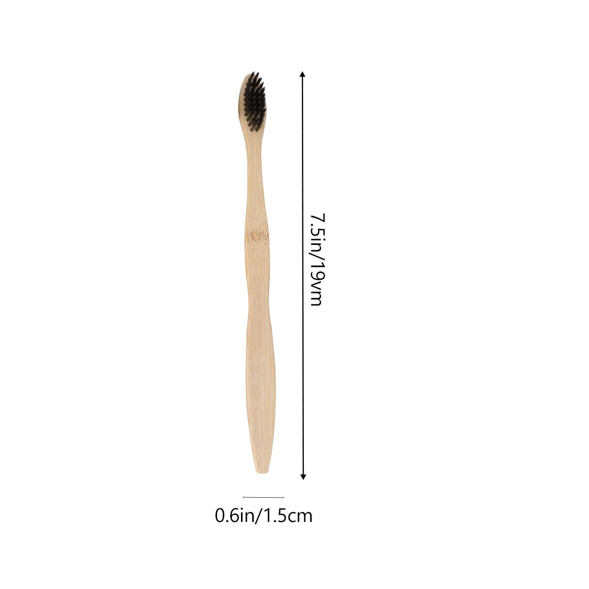 10Pcs Bamboo Handle Toothbrushes Lightweight Comfortable Portable Bamboo Toothbrush for Adults Personal Care Teeth чёрный
10Pcs Bamboo Handle Toothbrushes Lightweight Comfortable Portable Bamboo Toothbrush for Adults Personal Care Teeth чёрный