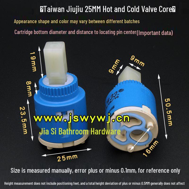Керамический дисковый смесительный картридж для кухонного смесителя - Горячая и Холодная вода, 25/35/40 мм
Керамический дисковый смесительный картридж для кухонного смесителя - Горячая и Холодная вода, 25/35/40 мм