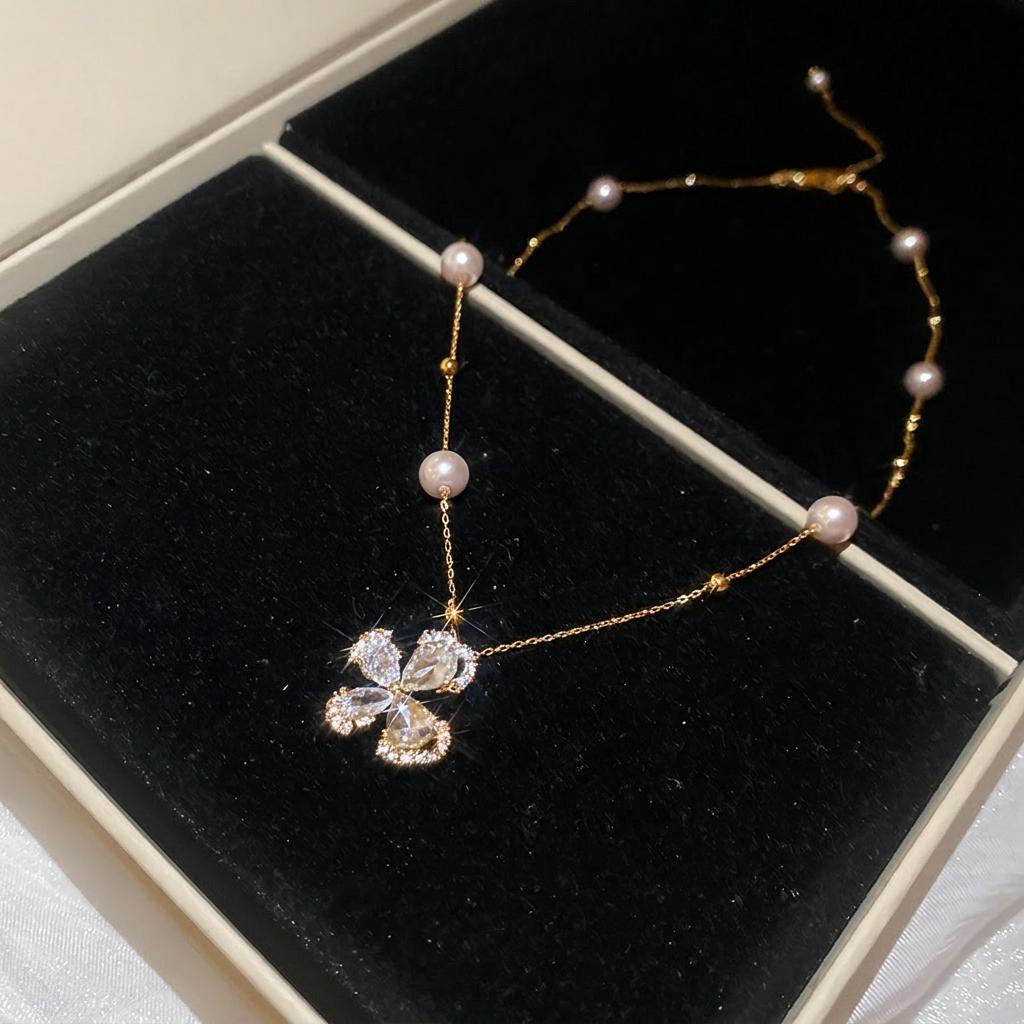 Layered Clavicle Necklace Elegant Women S Fashion Choker Cubic Zirconia Necklace Sparkling Faux Pearl Necklace For Holiday золотой
Layered Clavicle Necklace Elegant Women S Fashion Choker Cubic Zirconia Necklace Sparkling Faux Pearl Necklace For Holiday золотой