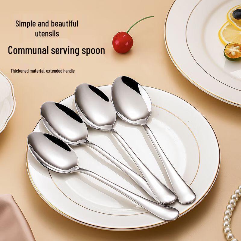 Finsybo Stainless Steel Deep Long Handle Multi-purpose Spoons (4-Pack)
Finsybo Stainless Steel Deep Long Handle Multi-purpose Spoons (4-Pack)