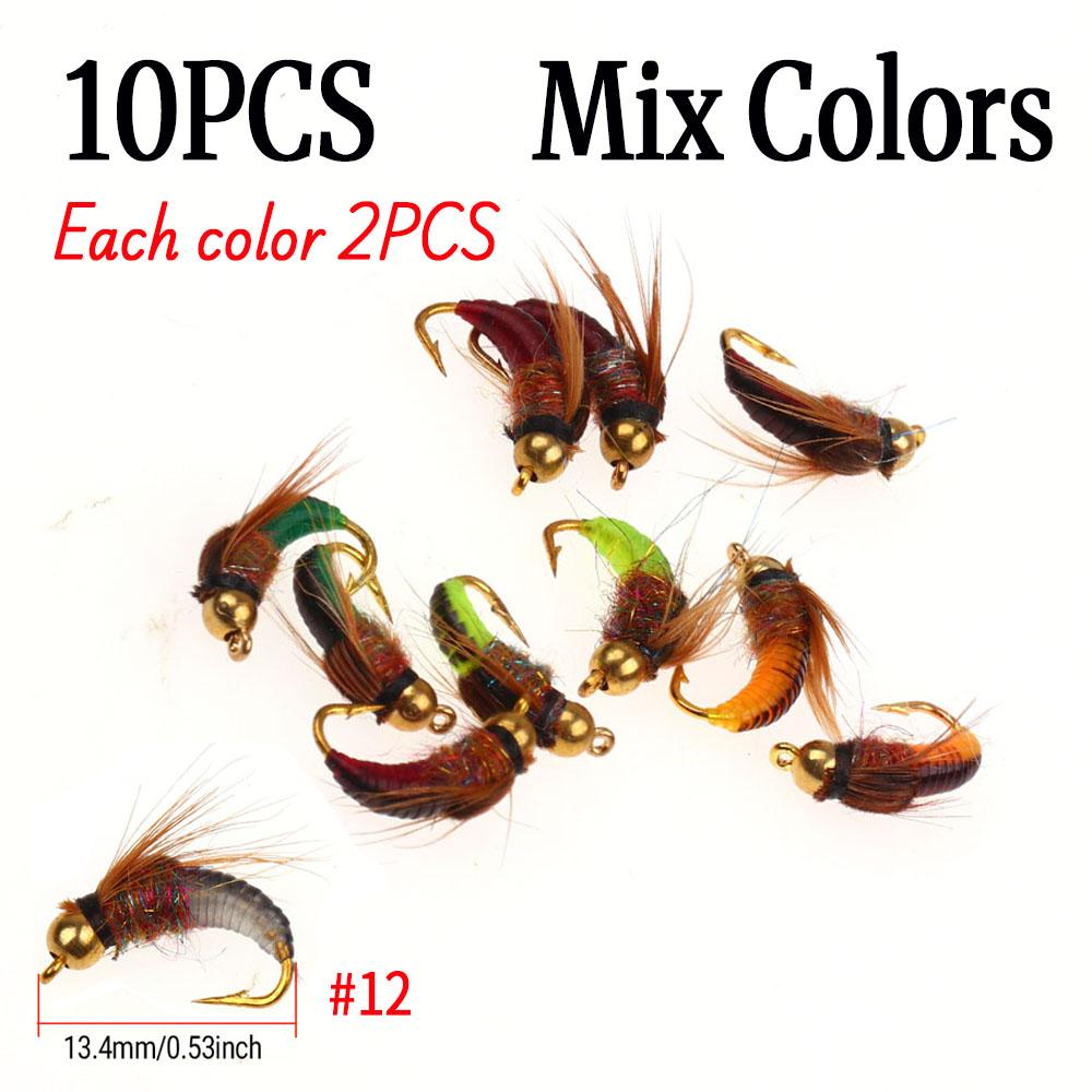 10 шт. #12#14 быстро тонущие латунные бусины головки латексные реалистичные нимфы куколки черви искусственные насекомые нахлыст приманка для ловли рыбы белый
10 шт. #12#14 быстро тонущие латунные бусины головки латексные реалистичные нимфы куколки черви искусственные насекомые нахлыст приманка для ловли рыбы белый
