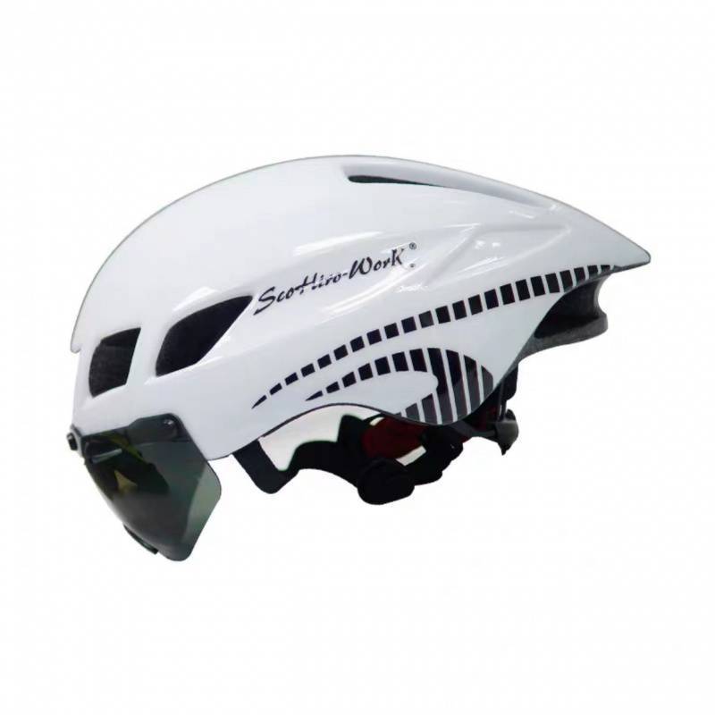 Goggles bicycle helmet integrated mountain road pneumatic goggles roller skating wind breaking electric vehicle helmet ○ Default
Goggles bicycle helmet integrated mountain road pneumatic goggles roller skating wind breaking electric vehicle helmet ○ Default