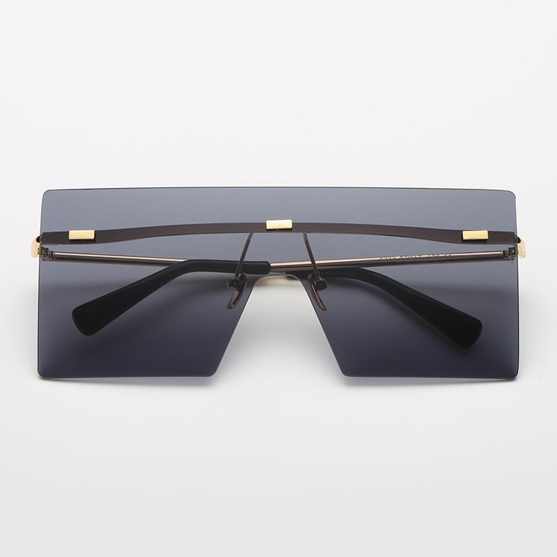 Women Men Sunglasses Oversized Metal Shades Eyewear Unisex Rimless Vintage Fashionable Square Big Unique
Women Men Sunglasses Oversized Metal Shades Eyewear Unisex Rimless Vintage Fashionable Square Big Unique