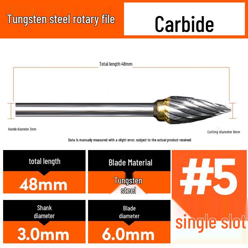 Single Flute Tungsten Steel Milling Cutter
Single Flute Tungsten Steel Milling Cutter