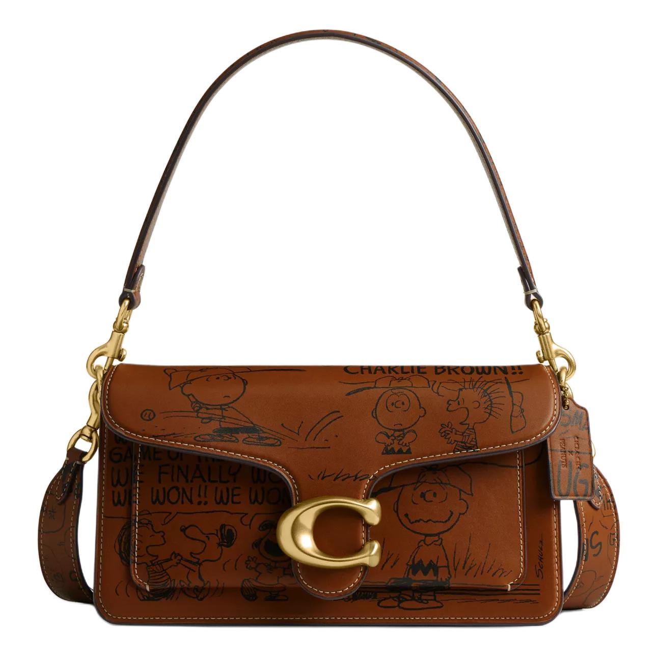 Coach X Peanuts Snoopy Collaboration Tabby 26 Brand Logo Newspaper Print Leather Shoulder Crossbody Tote Bag Medium Women handbags CBF66-B4SV3 Basic Set (Bag+Dust Bag)
Coach X Peanuts Snoopy Collaboration Tabby 26 Brand Logo Newspaper Print Leather Shoulder Crossbody Tote Bag Medium Women handbags CBF66-B4SV3 Basic Set (Bag+Dust Bag)