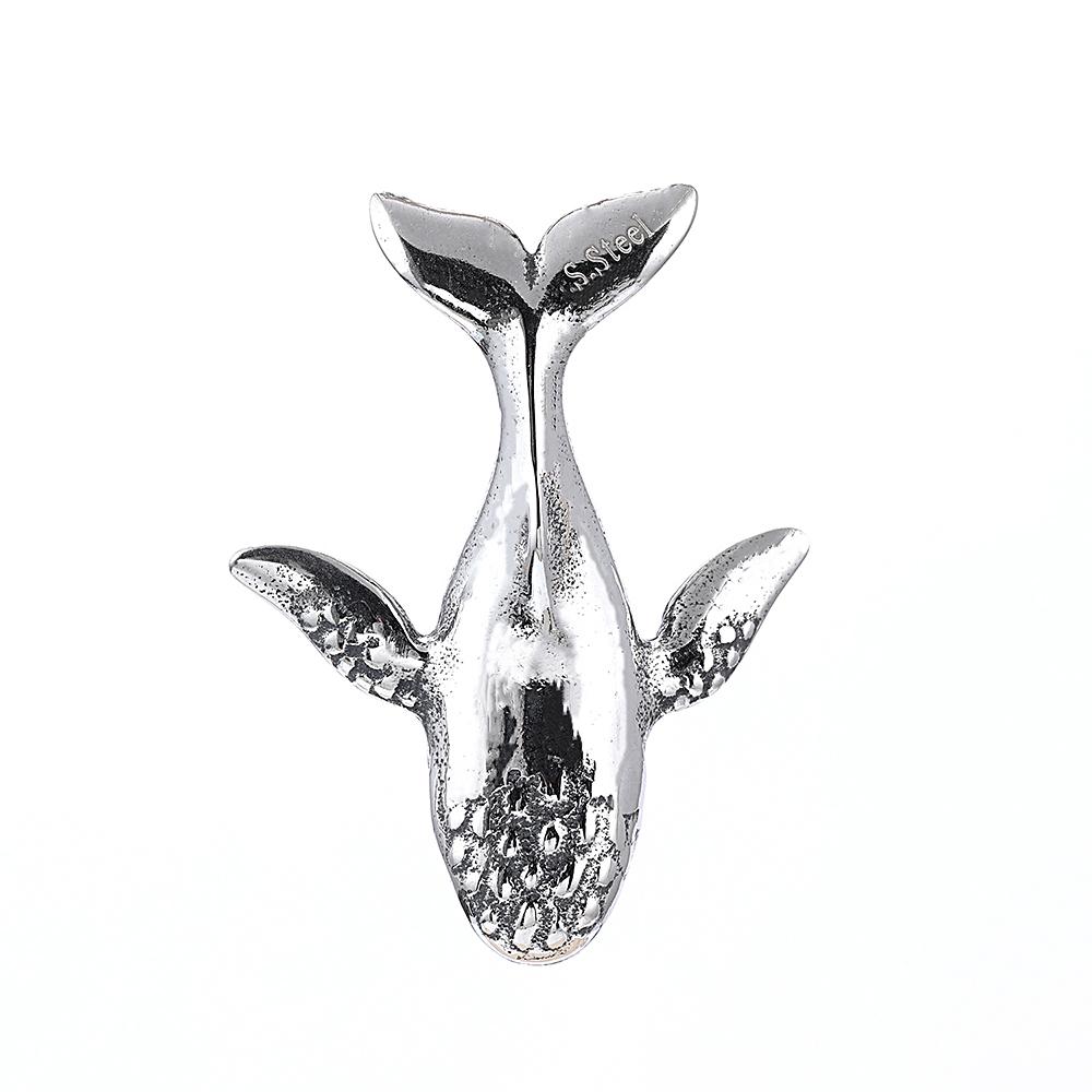 Модний кулон-шарм з нержавіючої сталі 316L Кит Чоловічий та жіночий простий ювелірний виріб, намисто, подарунок, аксесуари, опт
Модний кулон-шарм з нержавіючої сталі 316L Кит Чоловічий та жіночий простий ювелірний виріб, намисто, подарунок, аксесуари, опт