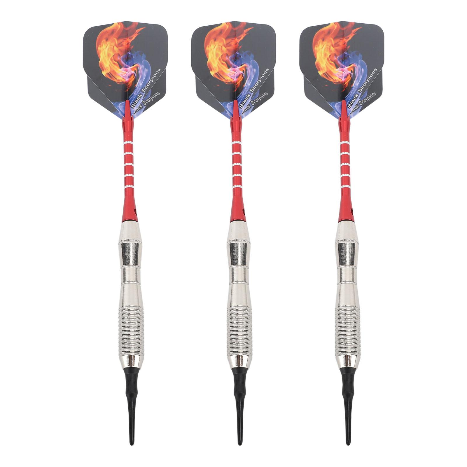 3PCS Soft Tip Darts for Beginners Plastic Professional Indoor Darts Set with Aluminum Shafts for Electronic Dartboard Games
3PCS Soft Tip Darts for Beginners Plastic Professional Indoor Darts Set with Aluminum Shafts for Electronic Dartboard Games