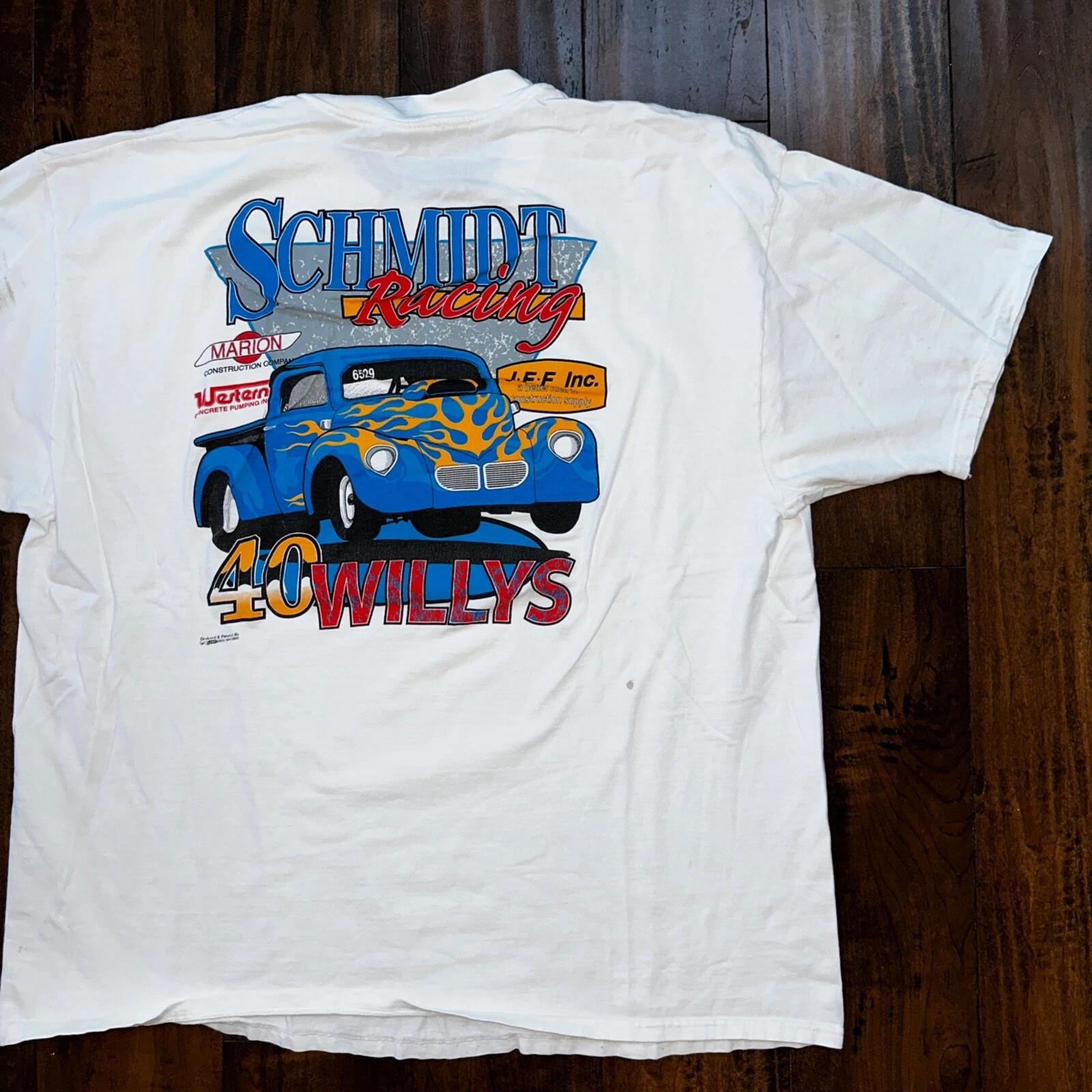 Schmidt Willy VTG T Shirt Classic Antique Sports Cars America USA Nascar Driving M
Schmidt Willy VTG T Shirt Classic Antique Sports Cars America USA Nascar Driving M