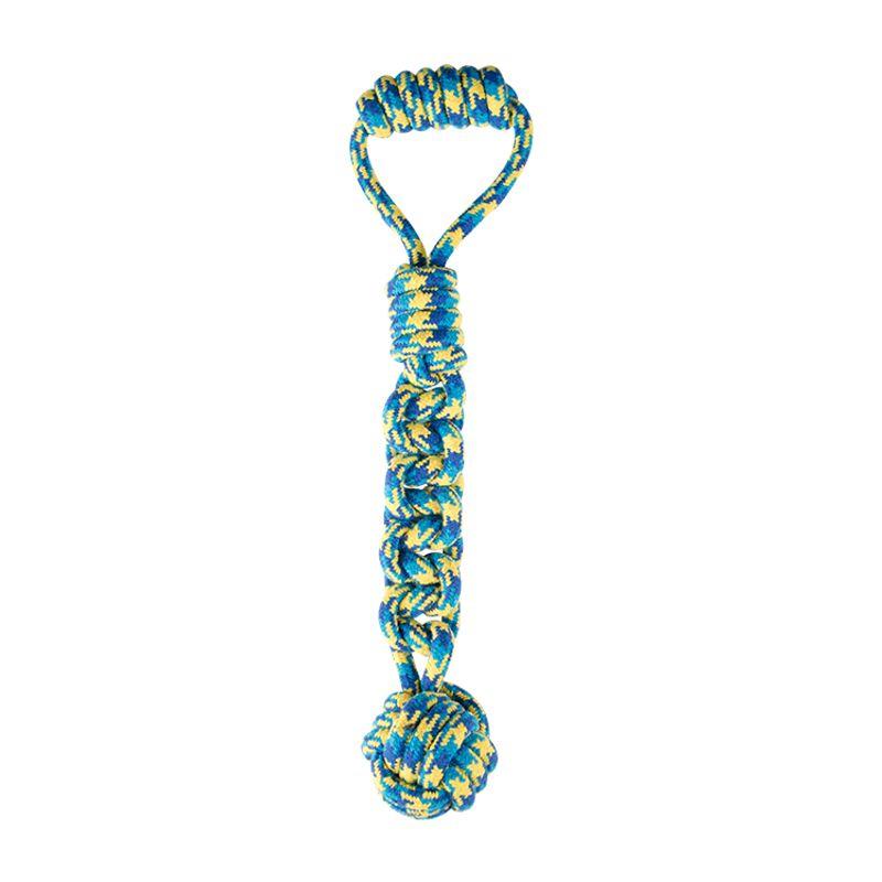 Pet Supplies Dog Cotton Rope Toys Hand-Woven Bite-Resistant Molar Interactive Tug-of-War Large Dog Cotton Rope Toys Hand-pulled knitting ball
Pet Supplies Dog Cotton Rope Toys Hand-Woven Bite-Resistant Molar Interactive Tug-of-War Large Dog Cotton Rope Toys Hand-pulled knitting ball