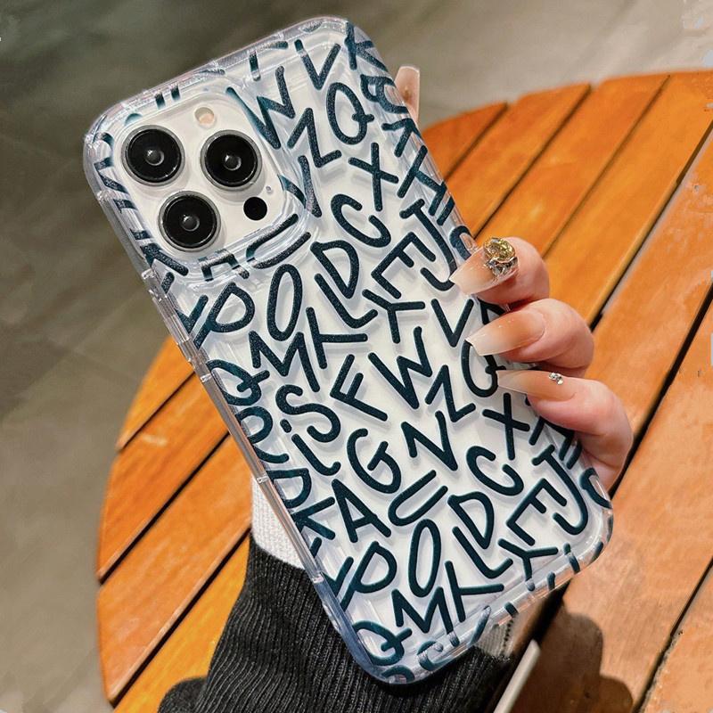 Letter Printed Airbag Anti-Fall Phone Case For iPhone 15 14 7 8 Plus SE XS X XR 14 13 Pro Max 13 12 Pro Max Mini Soft TPU Cover For iPhone 15
Letter Printed Airbag Anti-Fall Phone Case For iPhone 15 14 7 8 Plus SE XS X XR 14 13 Pro Max 13 12 Pro Max Mini Soft TPU Cover For iPhone 15