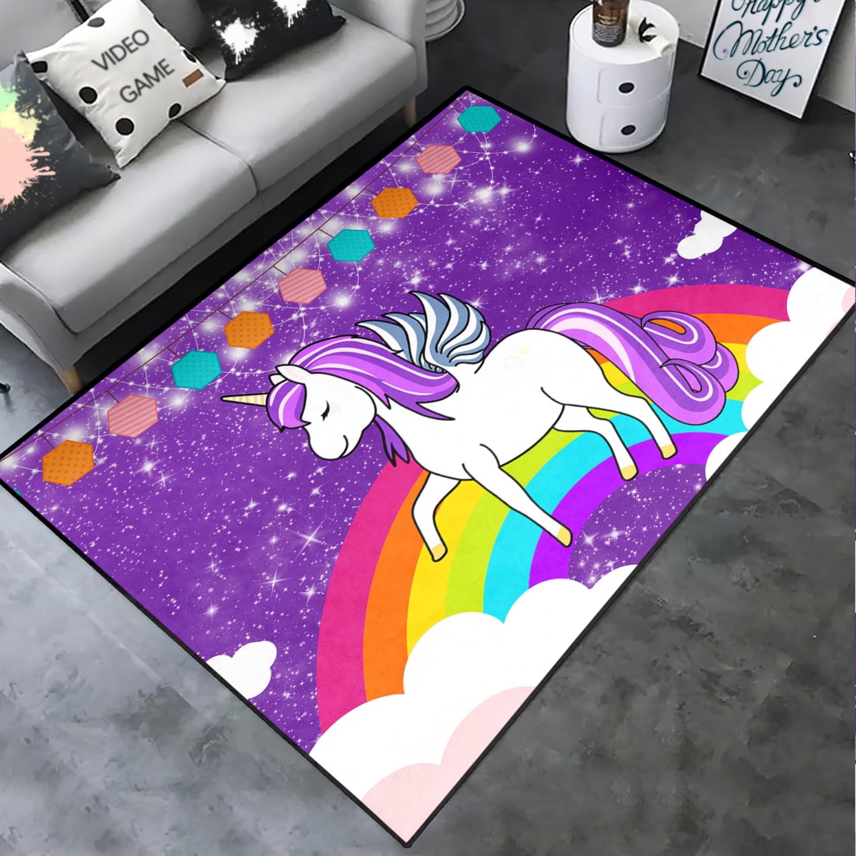 Black Girl Rugs for Bedroom 2 ×3 , African American Rugs for Girls Room Princess Room Decor for Bedroom Decor for Teen Living Room Floor Mat 60cm x 90cm
Black Girl Rugs for Bedroom 2 ×3 , African American Rugs for Girls Room Princess Room Decor for Bedroom Decor for Teen Living Room Floor Mat 60cm x 90cm