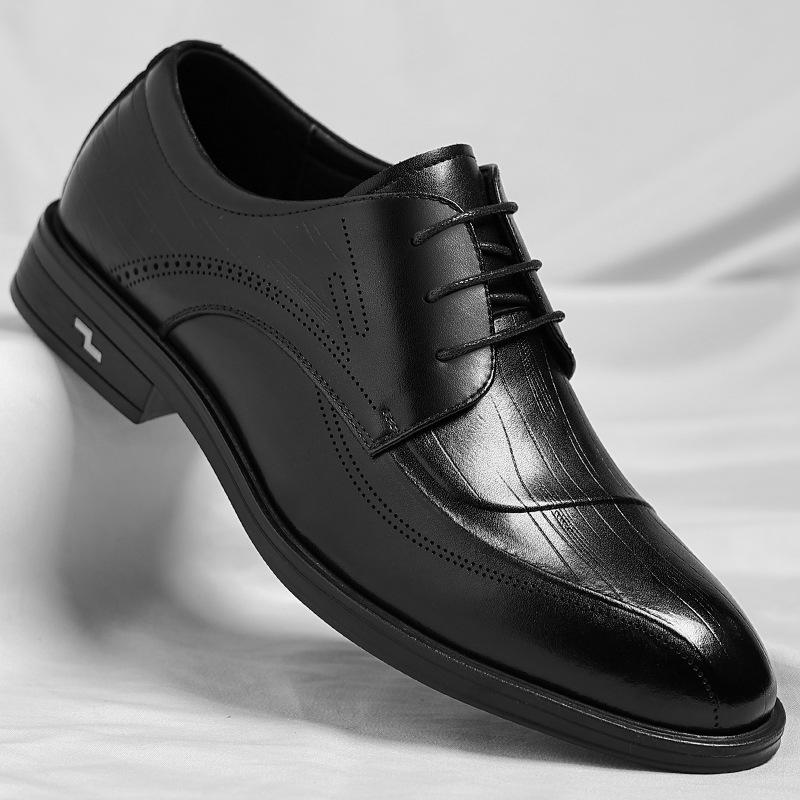 Leather shoes men s summer new casual leather shoes dress soft-soled trendy shoes Derby shoes men s 2025 38
Leather shoes men s summer new casual leather shoes dress soft-soled trendy shoes Derby shoes men s 2025 38