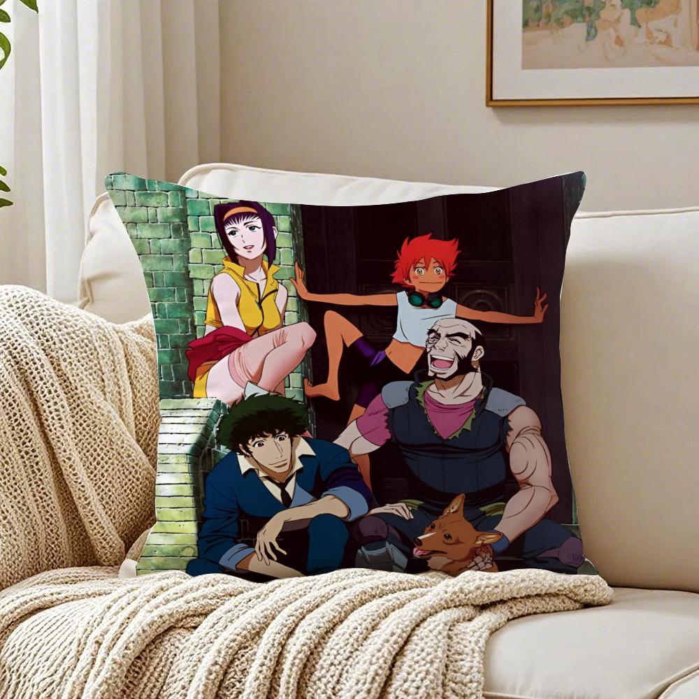 Cool Classic Japanese Anime CCowboy Bebop Cushion Cover Pillowcase Antidustmite living Room Sofa Decor Cushion Room 30X30cm
Cool Classic Japanese Anime CCowboy Bebop Cushion Cover Pillowcase Antidustmite living Room Sofa Decor Cushion Room 30X30cm