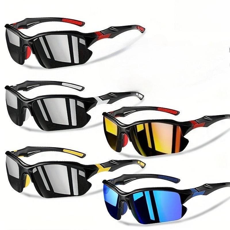 5PCS Outdoor Sport Adult Sunglasses Men Male Female Driving Eyewear UV400 Cycle Sun Glasses Women Fashion Baseball Shades
5PCS Outdoor Sport Adult Sunglasses Men Male Female Driving Eyewear UV400 Cycle Sun Glasses Women Fashion Baseball Shades
