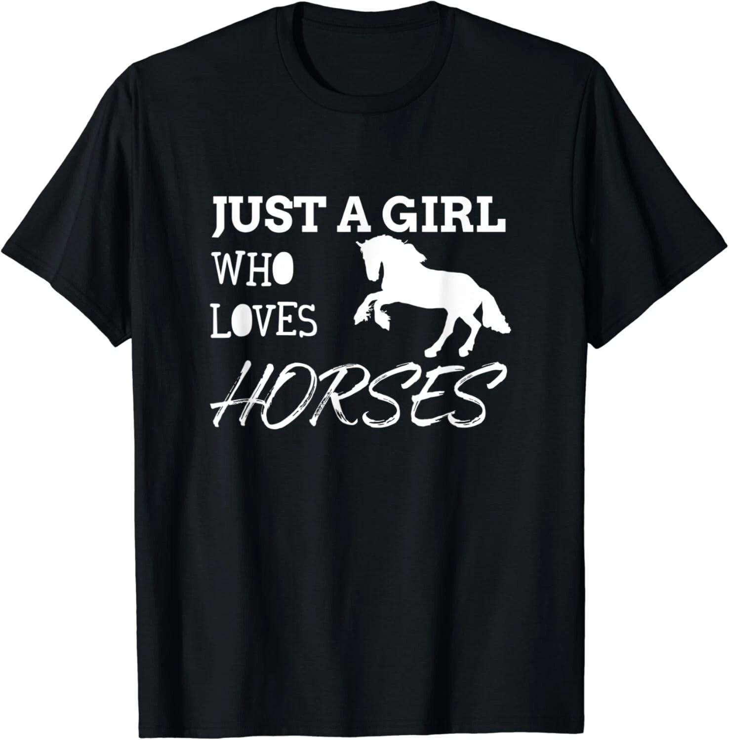 Just A Girl Who Loves Horses Horse Riding Farm Gift Unisex T-Shirt 4XL
Just A Girl Who Loves Horses Horse Riding Farm Gift Unisex T-Shirt 4XL