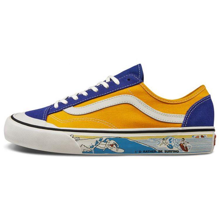 Кроссовки унисекс Vans Style 36 Decon SF Salt Wash Синий True-Blue Кадмий-Желтый VN0A3MVLWYS
Кроссовки унисекс Vans Style 36 Decon SF Salt Wash Синий True-Blue Кадмий-Желтый VN0A3MVLWYS