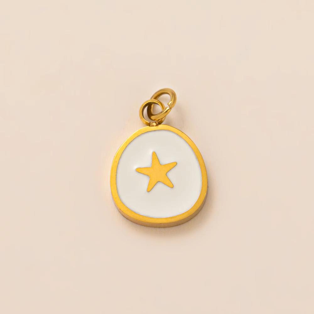 Yori 3Pcs Star Moon Rainbow Sun Pendant Stainless Steel Plated with 18K Gold for Jewelry Making Supplies DIY Necklace
Yori 3Pcs Star Moon Rainbow Sun Pendant Stainless Steel Plated with 18K Gold for Jewelry Making Supplies DIY Necklace