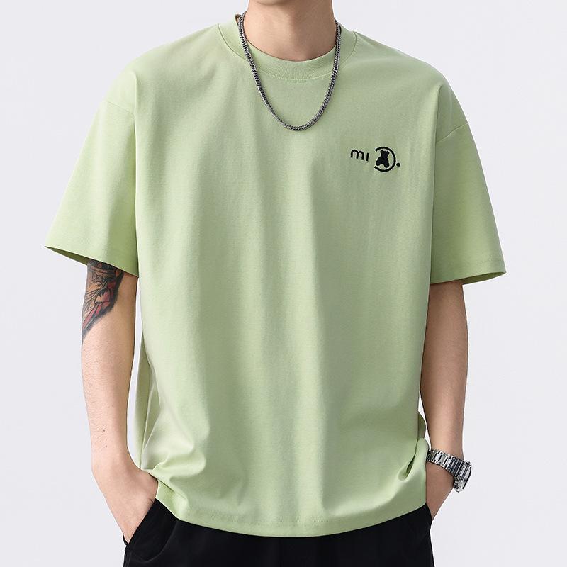 Новая летняя мужская футболка с круглым вырезом, с коротким рукавом, тонкая, повседневная, молодежная, с рукавом до локтя 3XL
Новая летняя мужская футболка с круглым вырезом, с коротким рукавом, тонкая, повседневная, молодежная, с рукавом до локтя 3XL