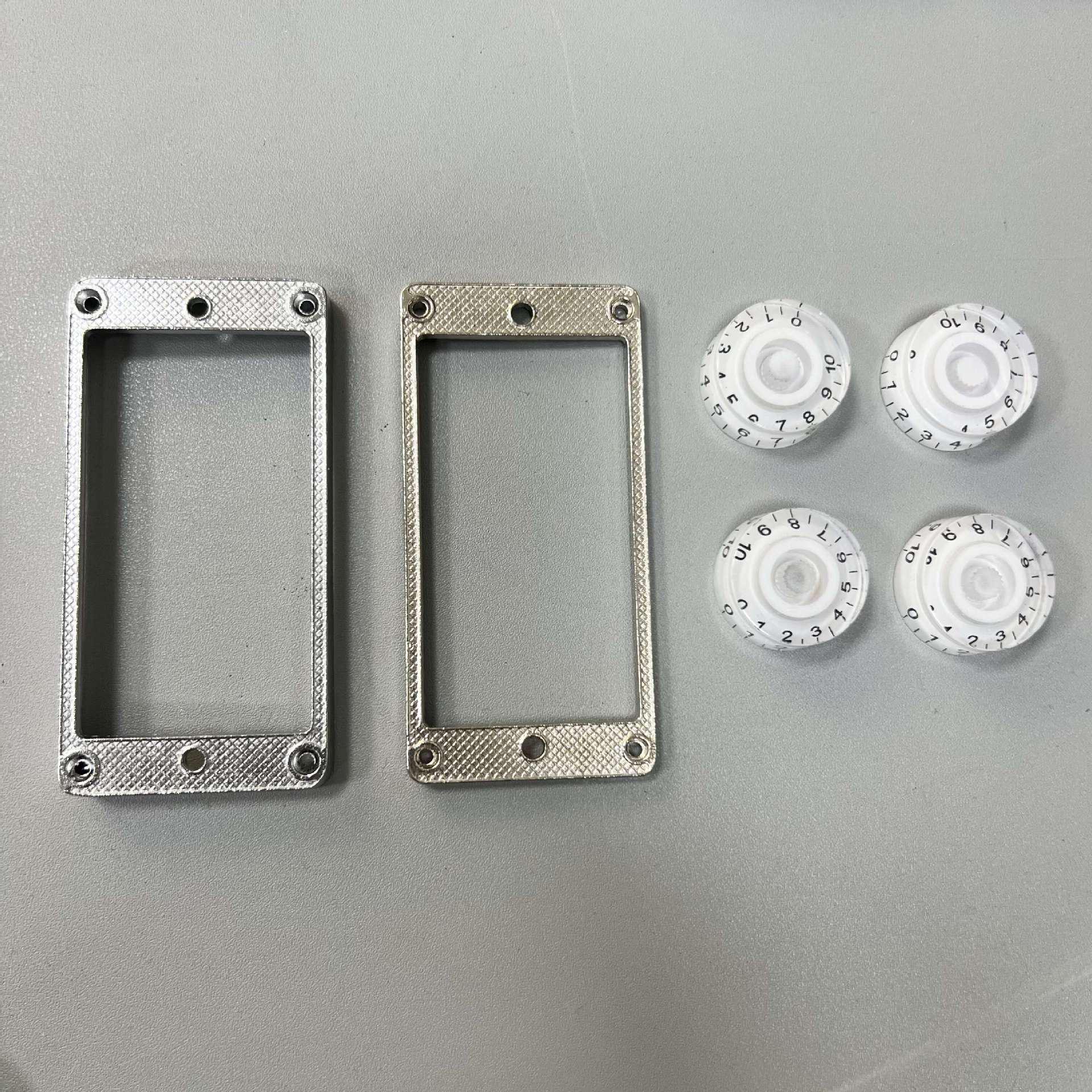 Metal-Frame Humbucker Pickup & LP Guitar Knob Cap
Metal-Frame Humbucker Pickup & LP Guitar Knob Cap
