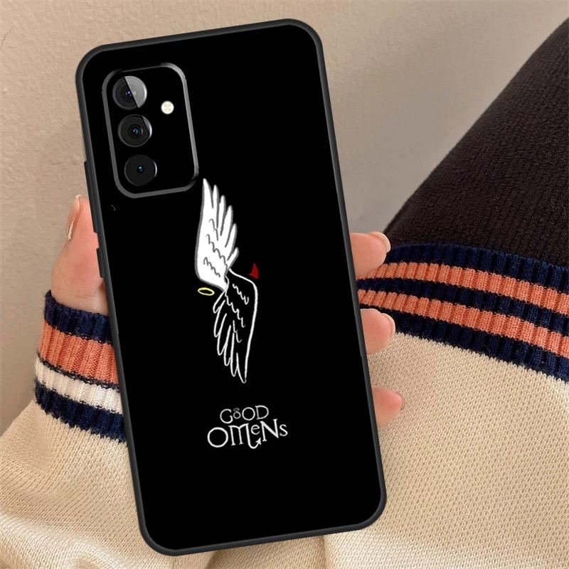 Good Omens TV Capa For Samsung Galaxy A52 A42 A32 A22 A12 A53 A33 A23 A13 A51 A71 A14 A24 A34 A54 Case Samsung A32 4G
Good Omens TV Capa For Samsung Galaxy A52 A42 A32 A22 A12 A53 A33 A23 A13 A51 A71 A14 A24 A34 A54 Case Samsung A32 4G