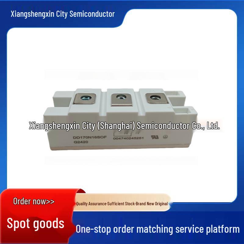 DD170N16SOF IGBT Module with Thyristor & Diode
DD170N16SOF IGBT Module with Thyristor & Diode