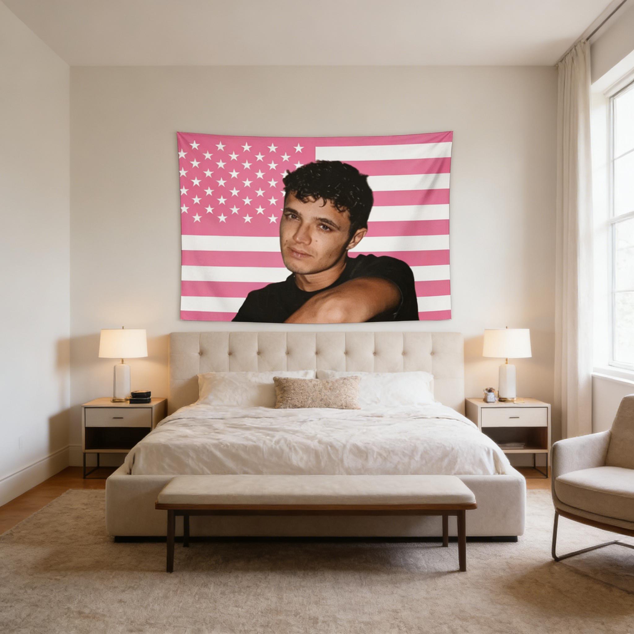 1pc Norris Lanren Portrait Tapestry National Flag Design Installation Package Bedroom Living Room Decor 74x94cm(29x37in)
1pc Norris Lanren Portrait Tapestry National Flag Design Installation Package Bedroom Living Room Decor 74x94cm(29x37in)