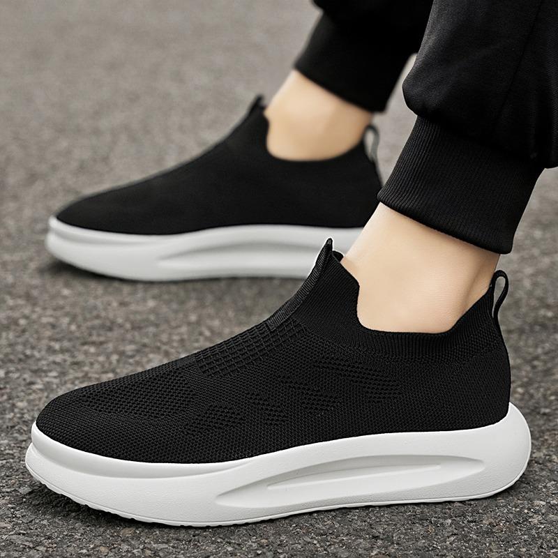 Men s Breathable Knit Slip-on Sneakers Lightweight Non-slip Casual Walking Shoes Comfortable Daily Footwear 45 чорний
Men s Breathable Knit Slip-on Sneakers Lightweight Non-slip Casual Walking Shoes Comfortable Daily Footwear 45 чорний