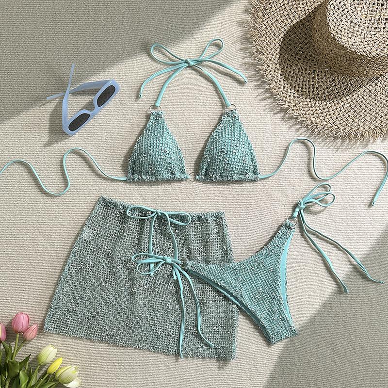 3 шт. с юбкой с вырезами, халтер-бикини, женский купальник, женский купальник, комплект бикини из трех частей, купальник для купания L синий
3 шт. с юбкой с вырезами, халтер-бикини, женский купальник, женский купальник, комплект бикини из трех частей, купальник для купания L синий