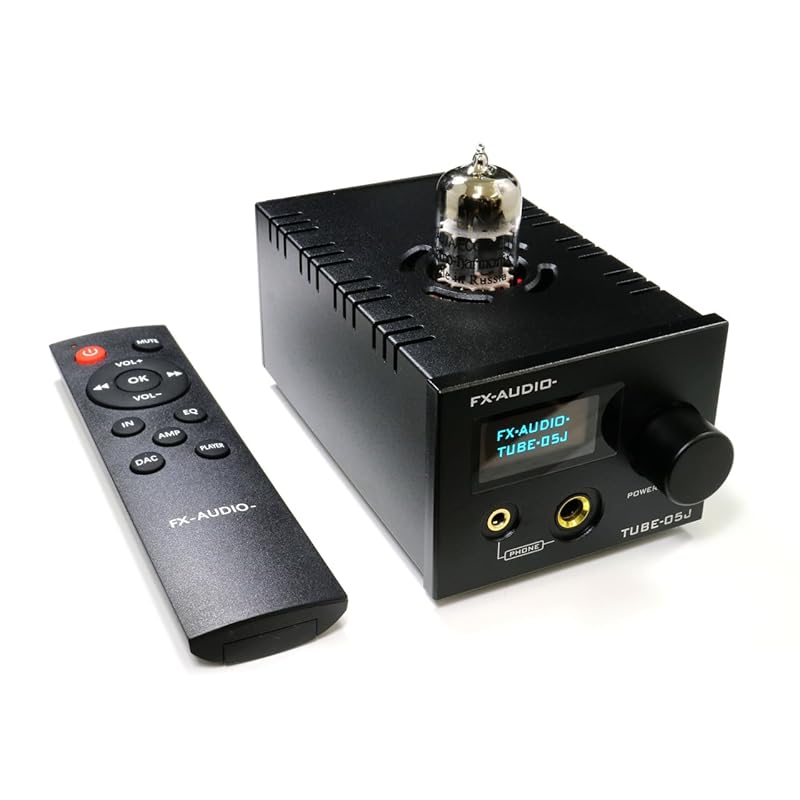 FX-AUDIO- TUBE-05J 12AU7(ECC82) vacuum tube mounted preamplifier & high power headphone amplifier
FX-AUDIO- TUBE-05J 12AU7(ECC82) vacuum tube mounted preamplifier & high power headphone amplifier