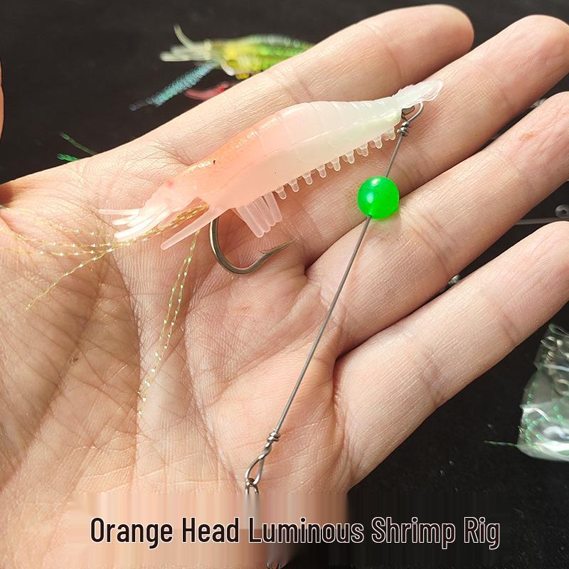 9 см Мягкая приманка Креветка Оснастка с проволокой и крючком для морской рыбалки, 6 г 7g 9cm
9 см Мягкая приманка Креветка Оснастка с проволокой и крючком для морской рыбалки, 6 г 7g 9cm