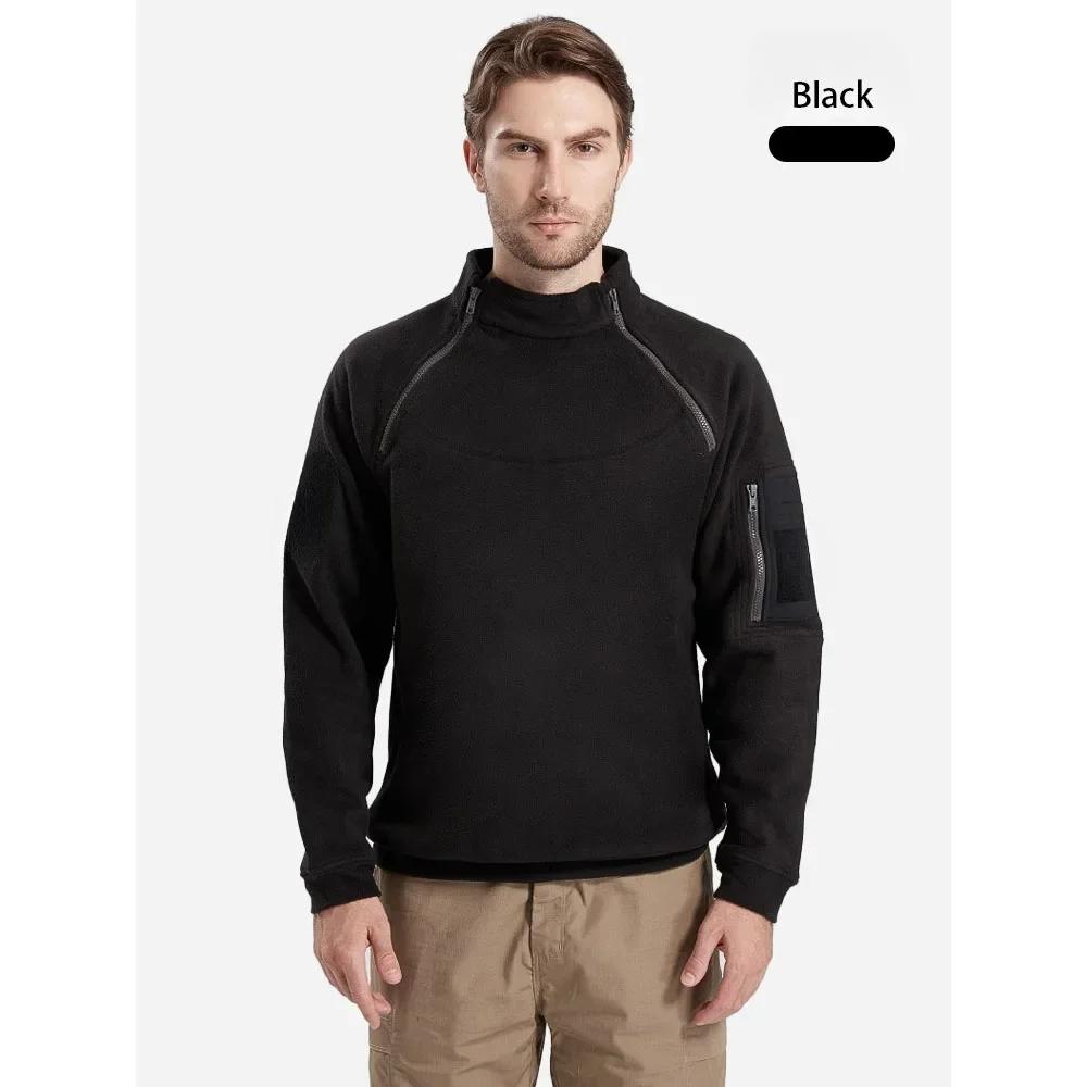 Мужская тактическая толстовка, уличная куртка, 280 г, флис, тонкая, повседневная, уличная, осенне-зимняя, теплая, с длинным рукавом, толстовки L чёрный
Мужская тактическая толстовка, уличная куртка, 280 г, флис, тонкая, повседневная, уличная, осенне-зимняя, теплая, с длинным рукавом, толстовки L чёрный