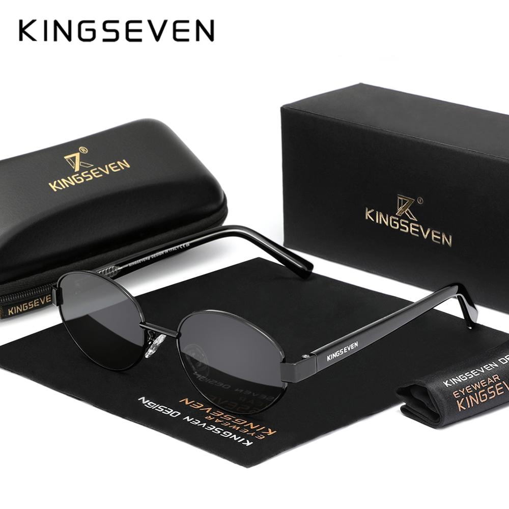 KINGSEVEN модні овальні сонцезахисні окуляри для чоловіків і жінок UV400 захист очей ретро сплаву оправа сонцезахисні окуляри водіння відкритий окуляри
KINGSEVEN модні овальні сонцезахисні окуляри для чоловіків і жінок UV400 захист очей ретро сплаву оправа сонцезахисні окуляри водіння відкритий окуляри