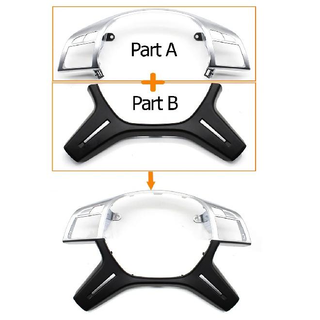 For Mercedes Benz C E M ML GL GLS G Class W204 W212 W166 W463 Car Steering Wheel Cover Panel Trim Replacement 0994640513
For Mercedes Benz C E M ML GL GLS G Class W204 W212 W166 W463 Car Steering Wheel Cover Panel Trim Replacement 0994640513