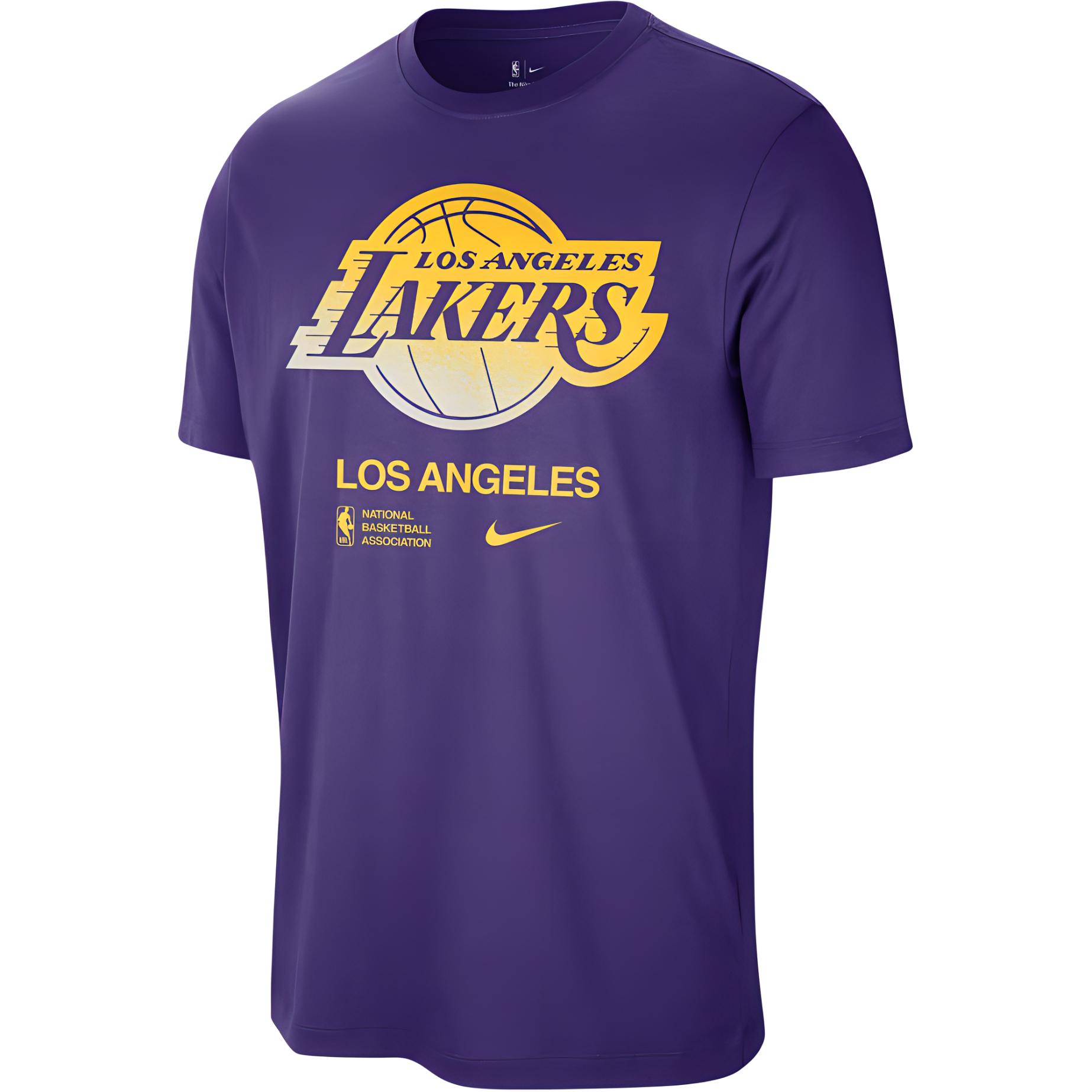 Nike Los Angeles Lakers Logo Print Round Neck Short Sleeve T-Shirt Men Tops Field-Purple HF0878-504 XL
Nike Los Angeles Lakers Logo Print Round Neck Short Sleeve T-Shirt Men Tops Field-Purple HF0878-504 XL