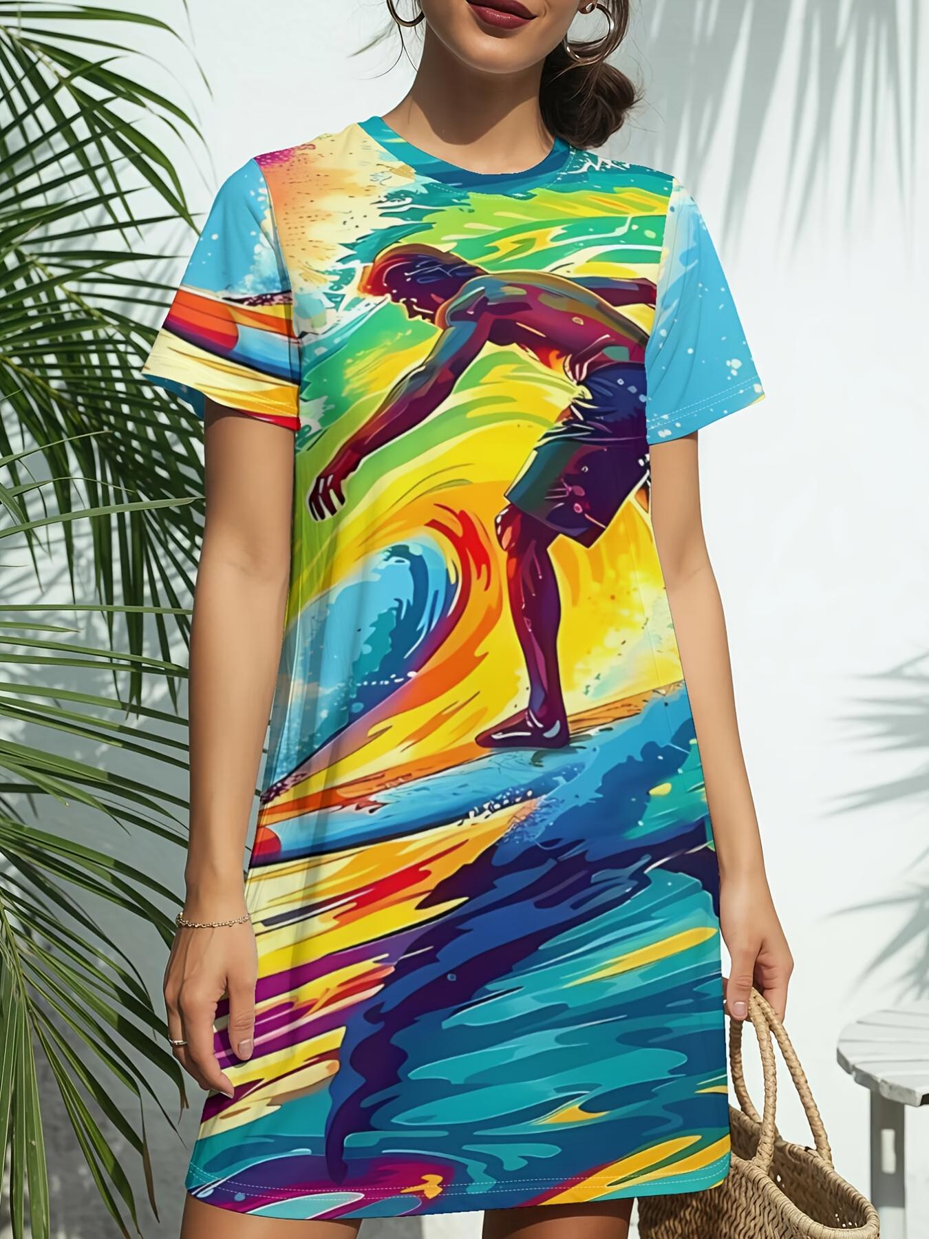 Women S New Crew Neck Short Sleeve T-Shirt Dress. American Trend Digital Print. Casual ; Versatile for Spring And Summer. Elegant And Chic Women Sre 8XL дубильная кора
Women S New Crew Neck Short Sleeve T-Shirt Dress. American Trend Digital Print. Casual ; Versatile for Spring And Summer. Elegant And Chic Women Sre 8XL дубильная кора