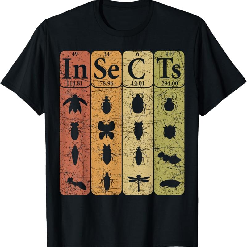 Insects Periodic Table Elements Entomologist Retro Bugs T Shirt - Men s Summer Cotton Graphic Tee S разноцветный
Insects Periodic Table Elements Entomologist Retro Bugs T Shirt - Men s Summer Cotton Graphic Tee S разноцветный