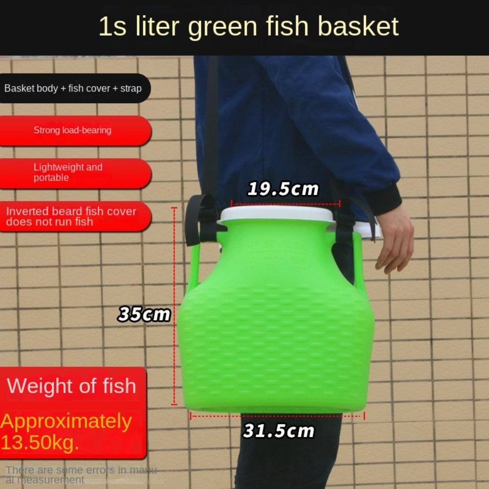 Ведро для живой рыбы емкостью 15/20 л, пластиковый материал, многофункциональная корзина для рыбы, рыбалка на открытом воздухе 15L
Ведро для живой рыбы емкостью 15/20 л, пластиковый материал, многофункциональная корзина для рыбы, рыбалка на открытом воздухе 15L
