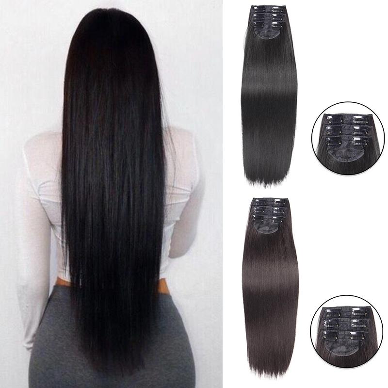 MERISIHAIR Azqueen, 24 дюйма, 60 см, длинные прямые синтетические накладные волосы на клипсах, 2 зажима, накладные волосы, светлые, коричневые, черные волосы для женщин
MERISIHAIR Azqueen, 24 дюйма, 60 см, длинные прямые синтетические накладные волосы на клипсах, 2 зажима, накладные волосы, светлые, коричневые, черные волосы для женщин