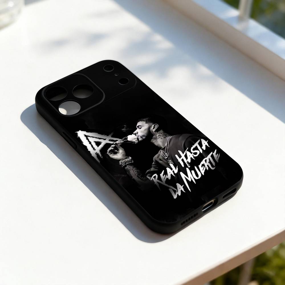 Rapper A-Anuel AA Real Cool Phone Case For iPhone 17,16,15,14,13,12,11,Pro,Max,Plus,E,SE4,Air,Mini Black Precise Hole Matching iPhone17pro
Rapper A-Anuel AA Real Cool Phone Case For iPhone 17,16,15,14,13,12,11,Pro,Max,Plus,E,SE4,Air,Mini Black Precise Hole Matching iPhone17pro