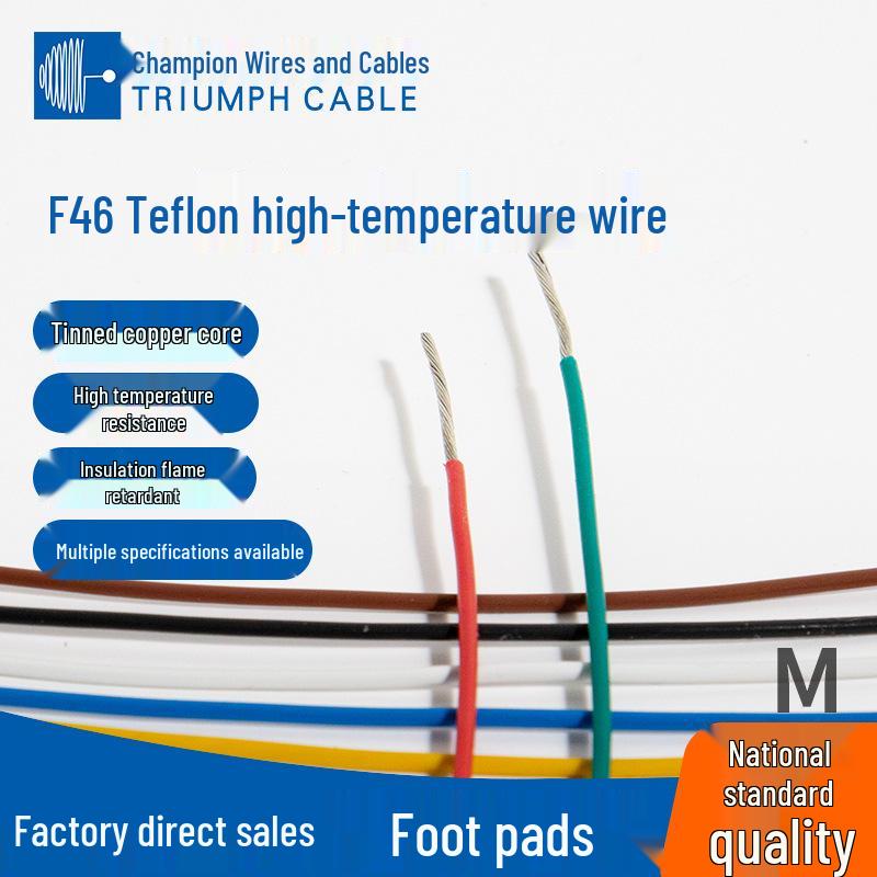 0.35 Square FF46-1 High-Temp Tinned Fluoroplastic Wire, Wear & Corrosion Resistant. 95m Roll - Black
0.35 Square FF46-1 High-Temp Tinned Fluoroplastic Wire, Wear & Corrosion Resistant. 95m Roll - Black