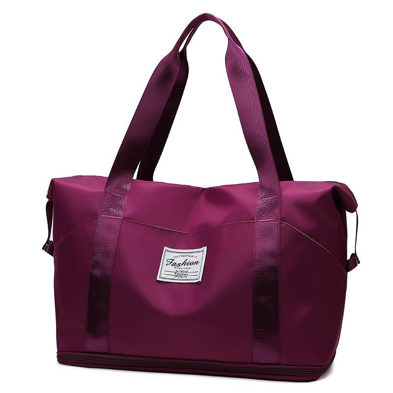 Легка жіноча розширювана дорожня сумка: Великої місткості, надягається на ручки візка, ідеально підходить для ручної поклажі One Size
Легка жіноча розширювана дорожня сумка: Великої місткості, надягається на ручки візка, ідеально підходить для ручної поклажі One Size