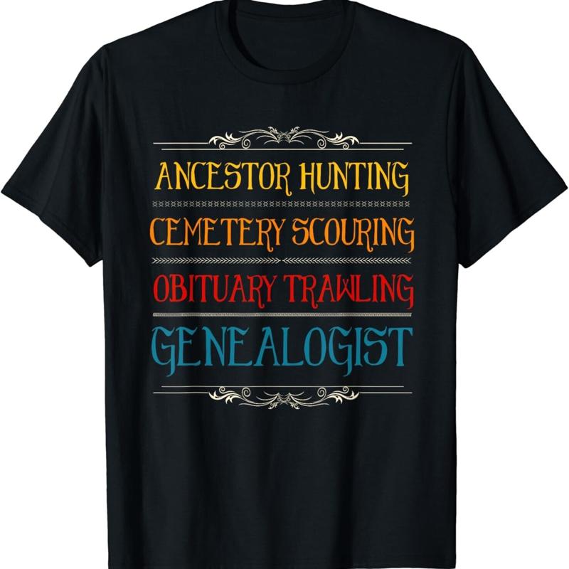 Genealogist History Tree Research Genealogy Family Historian T Shirt 5XL різнокольоровий
Genealogist History Tree Research Genealogy Family Historian T Shirt 5XL різнокольоровий