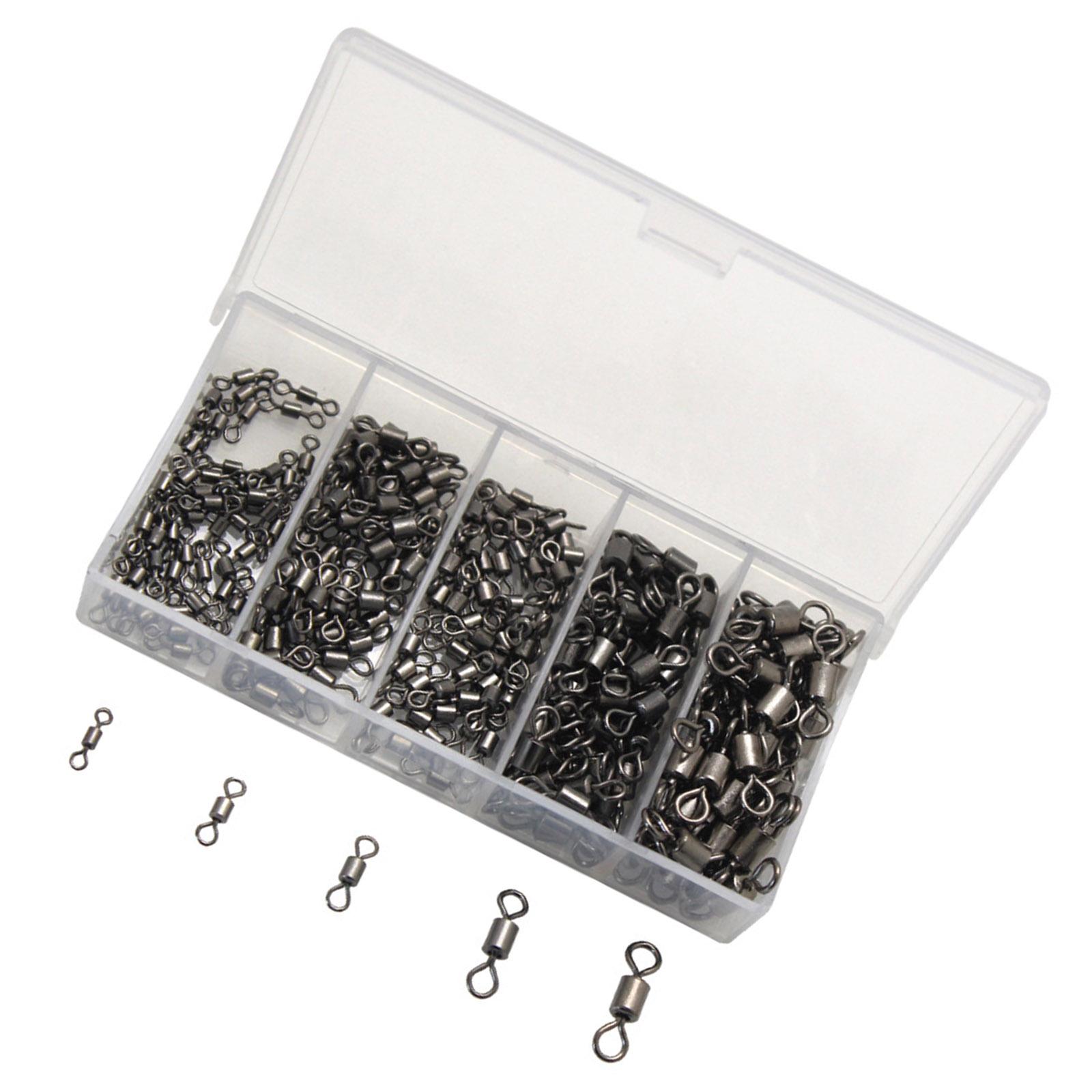 250pcs Coppers Alloy Swivels Fishing Line Connector Fishing Barrels Swivels Rolling Balls Bearing Fishing Swivels 1
250pcs Coppers Alloy Swivels Fishing Line Connector Fishing Barrels Swivels Rolling Balls Bearing Fishing Swivels 1