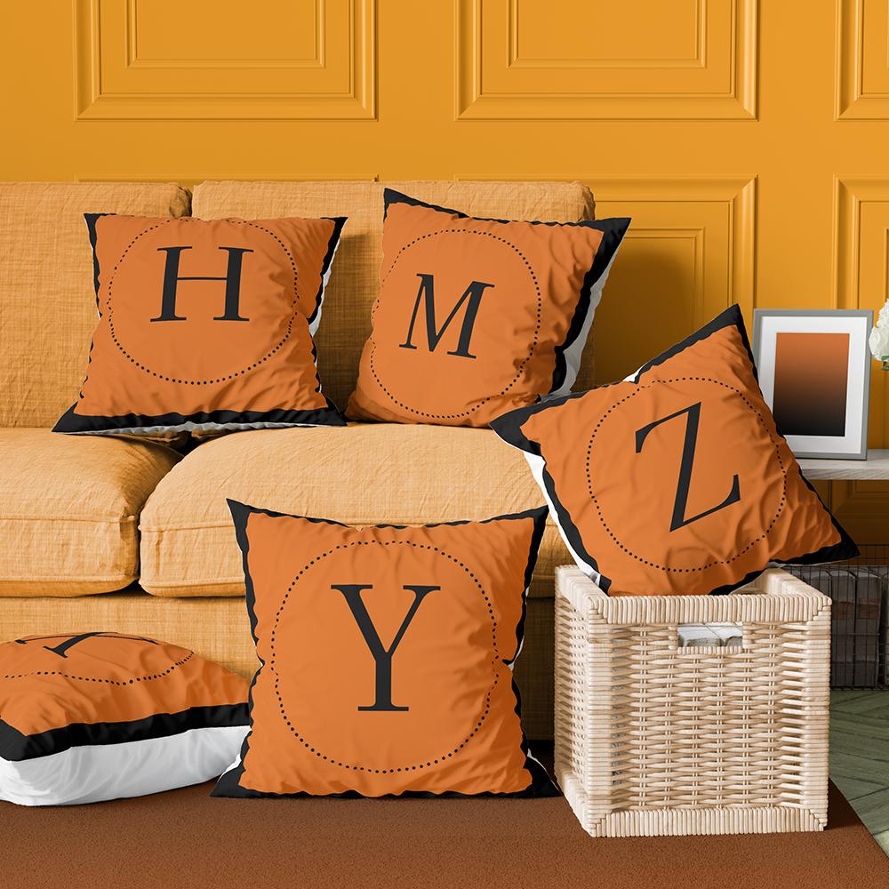 Orange Pillowcase Letter Black Border Pillowcase Fashion Pillowcase Sofa Car Cushion Home Decor Pillowcase 45x45cm Moda
Orange Pillowcase Letter Black Border Pillowcase Fashion Pillowcase Sofa Car Cushion Home Decor Pillowcase 45x45cm Moda