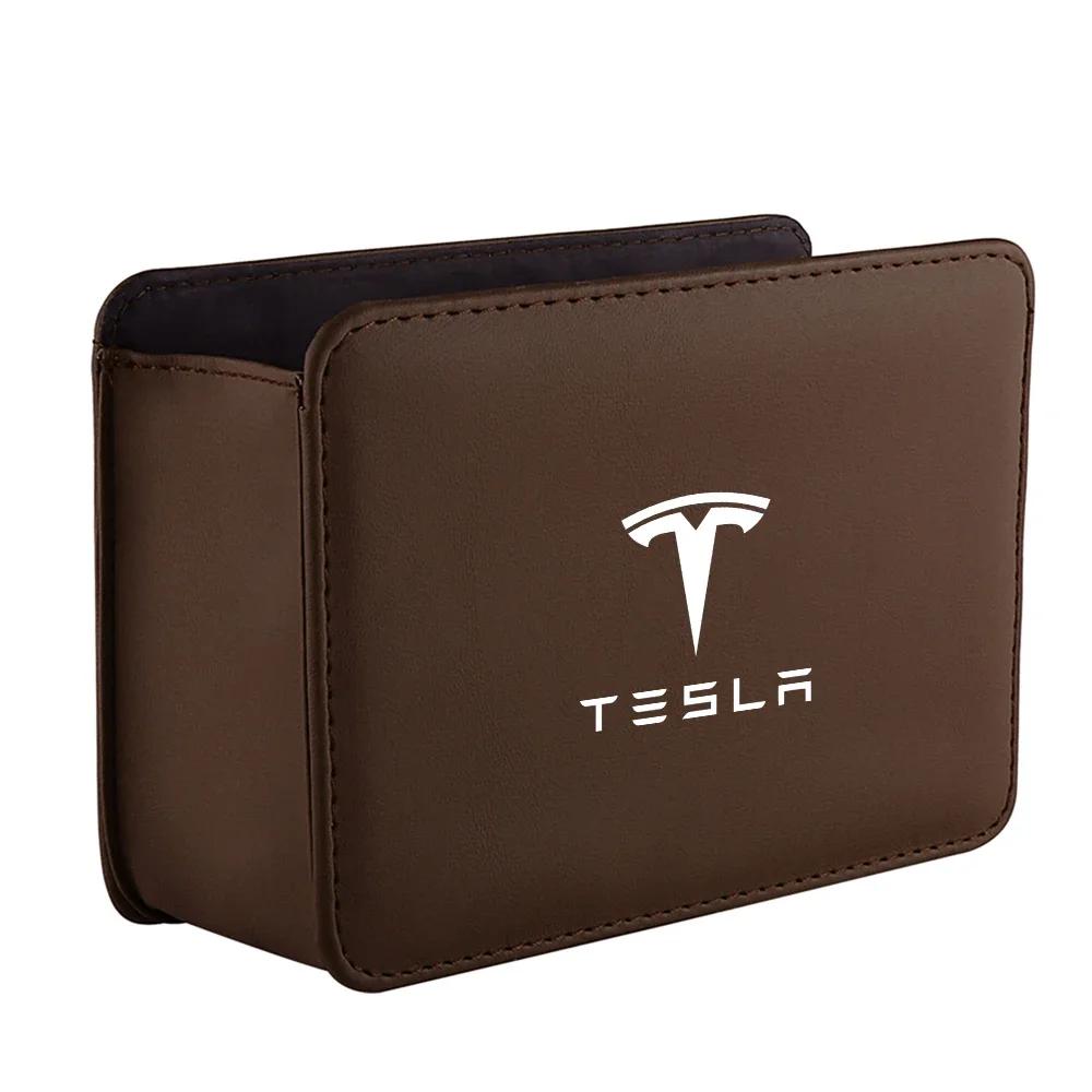 Car Sticker Tesla Leather Auto Under Seat Back Trash Bag Badge Door Storage Box Interior Decor For Tesla Model3 Model S Model X For Tesla коричневий
Car Sticker Tesla Leather Auto Under Seat Back Trash Bag Badge Door Storage Box Interior Decor For Tesla Model3 Model S Model X For Tesla коричневий
