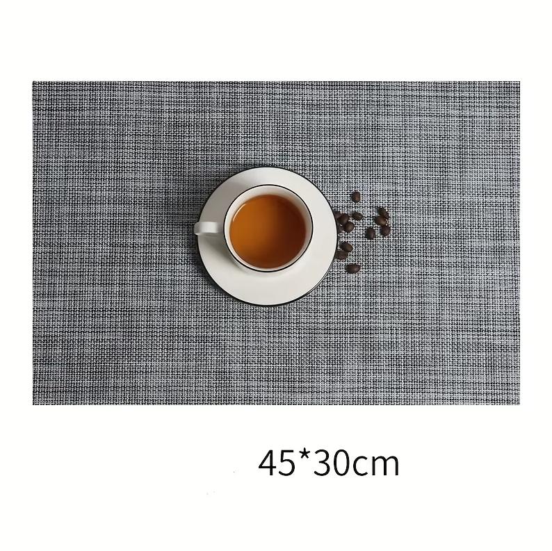 Home Heat Insulation Placemat Rectangular Dining Table Decor Cup Pads PVC Waterproof Oilproof Bowl Mats Modern Placemat 45x30cm about 45x30cm&Rectangular
Home Heat Insulation Placemat Rectangular Dining Table Decor Cup Pads PVC Waterproof Oilproof Bowl Mats Modern Placemat 45x30cm about 45x30cm&Rectangular